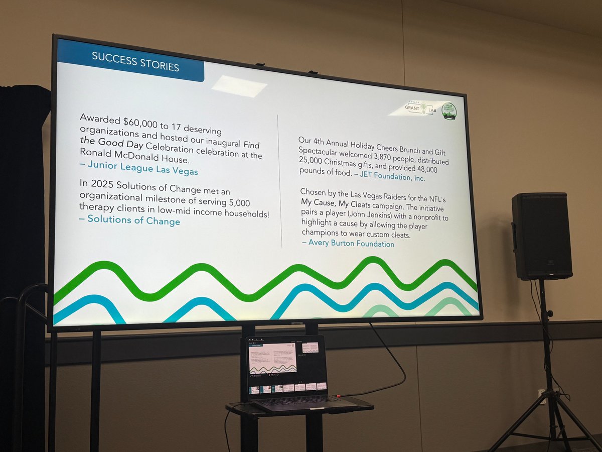Thank you to Nevada Grant Lab and <a href="/UrbanChamberLV/">Urban Chamber of Commerce</a> for having ABF Founder <a href="/reggieburton/">Reggie Burton</a> this week at the Stronger Together: A Celebration of Black-Led Nonprofits event!

#ABF #AveryBurtonFoundation #LasVegas #Community #MentalHealth #MentalHealthAwareness