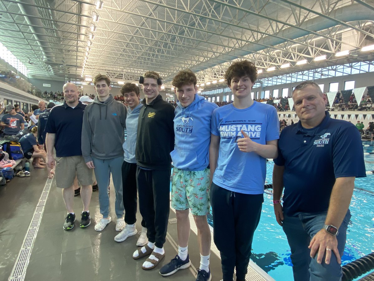 Game on for the swimmers!!! Let’s go, Mustangs! #dgspride