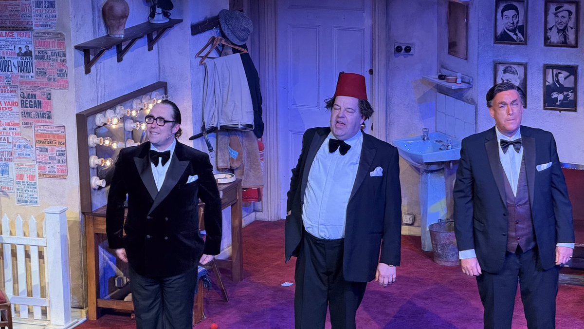 A very funny, poignant and creative way to portray three legendary comedians in a respectful, deep and masterful performance. Last Laugh is on at Noel Coward theatre. Best ticket in London in March <a href="/LastLaughPlay/">TheLastLaughPlay</a>