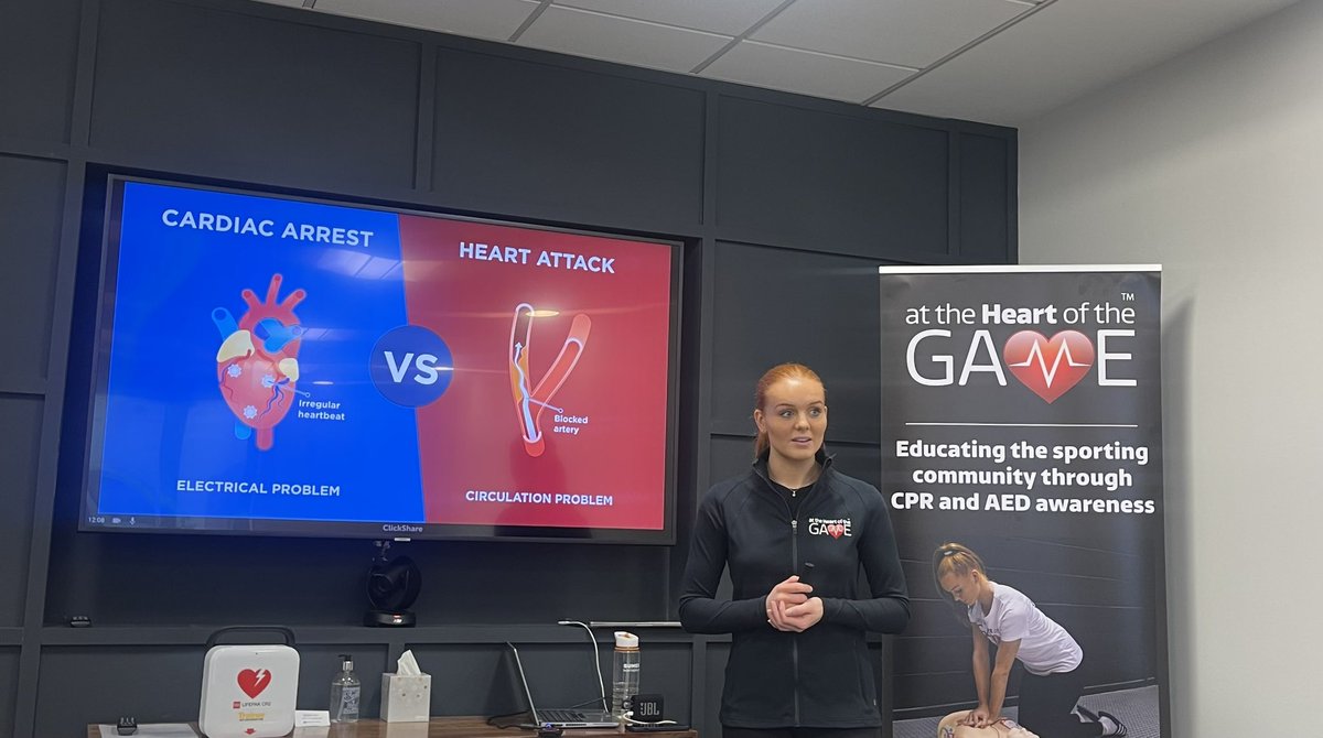 Congratulations to the staff at Davidson McDonnell who completed an <a href="/AtTHOTG/">At the Heart of the Game</a> workshop. Not only do they have the confidence and knowledge to act swiftly in the event of a cardiac emergency but they have taken proactive steps towards creating a safer workplace.Well done everyone❤️