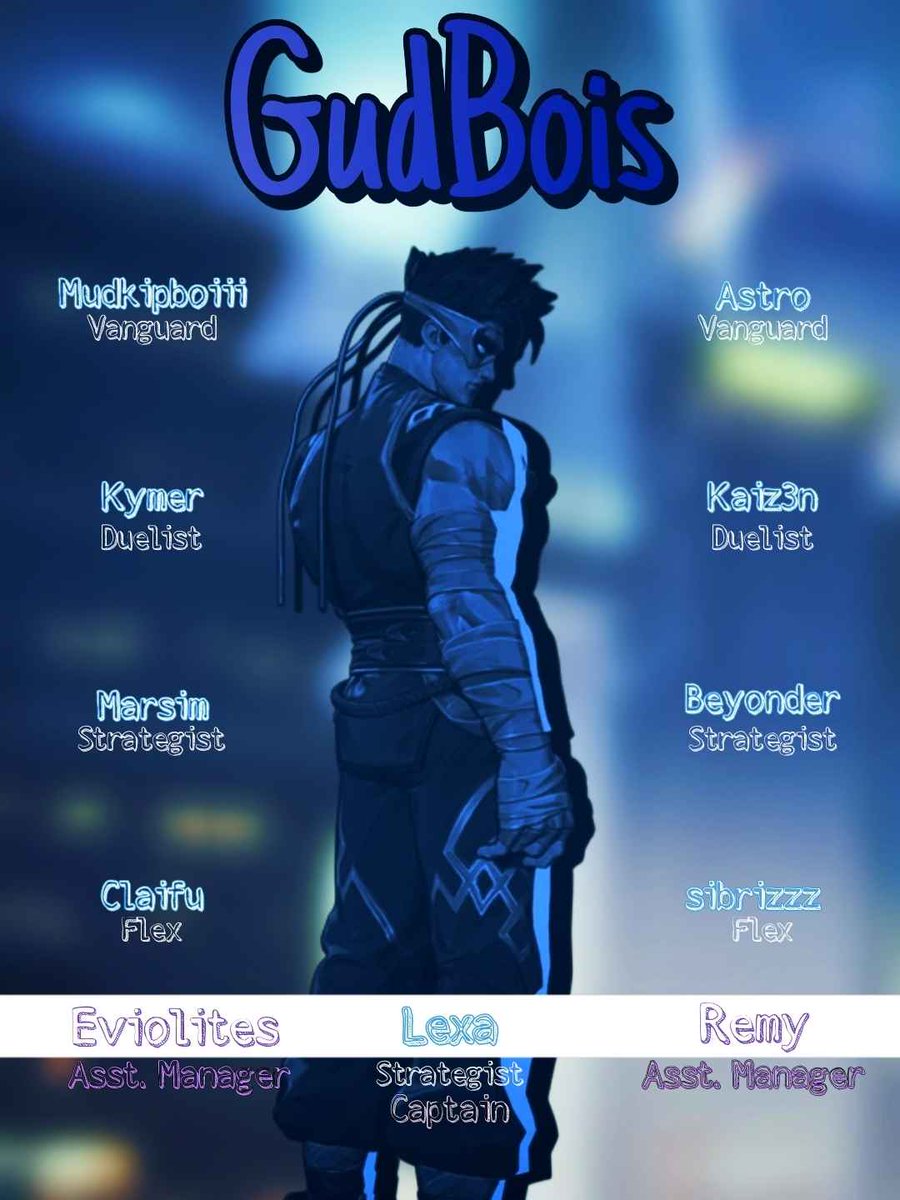 notLexa (@notlexa14) on Twitter photo Gud Bois Roster reveal for Mrc
๐ก๏ธ<a href="/MudkipBoiii/">SN | MudkipBoiii</a> ๐ซ๐ฎ
๐ก๏ธ<a href="/Zakiirerino/">Astromaxxing</a> ๐ธ๐ช
โ๏ธ@Imsleepy_Ow ๐ฌ๐ง
โ๏ธ<a href="/KaiZ3Nfps/">KaiZeN</a> ๐ช๐ช
๐<a href="/marsim_rivals/">SN marsim</a> ๐จ๐ฟ
๐<a href="/notLexa14/">notLexa</a> ๐ซ๐ฎ
๐<a href="/BeyonderSLO/">BeyonderSLO</a> ๐ธ๐ฎ
โป๏ธ@sibravak ๐จ๐ฟ
โป๏ธ@BoiVegan_Claifu ๐ซ๐ฎ
๐<a href="/Remy_Martin___/">Remy | Free Palestine</a> ๐ป๐ณ๐ธ๐ช
๐<a href="/EviolitesMR/">Eviolites</a> ๐ฌ๐ง
This team is gonna make it far! Gud Bois Roster reveal for Mrc
๐ก๏ธ<a href="/MudkipBoiii/">SN | MudkipBoiii</a> ๐ซ๐ฎ
๐ก๏ธ<a href="/Zakiirerino/">Astromaxxing</a> ๐ธ๐ช
โ๏ธ@Imsleepy_Ow ๐ฌ๐ง
โ๏ธ<a href="/KaiZ3Nfps/">KaiZeN</a> ๐ช๐ช
๐<a href="/marsim_rivals/">SN marsim</a> ๐จ๐ฟ
๐<a href="/notLexa14/">notLexa</a> ๐ซ๐ฎ
๐<a href="/BeyonderSLO/">BeyonderSLO</a> ๐ธ๐ฎ
โป๏ธ@sibravak ๐จ๐ฟ
โป๏ธ@BoiVegan_Claifu ๐ซ๐ฎ
๐<a href="/Remy_Martin___/">Remy | Free Palestine</a> ๐ป๐ณ๐ธ๐ช
๐<a href="/EviolitesMR/">Eviolites</a> ๐ฌ๐ง
This team is gonna make it far!