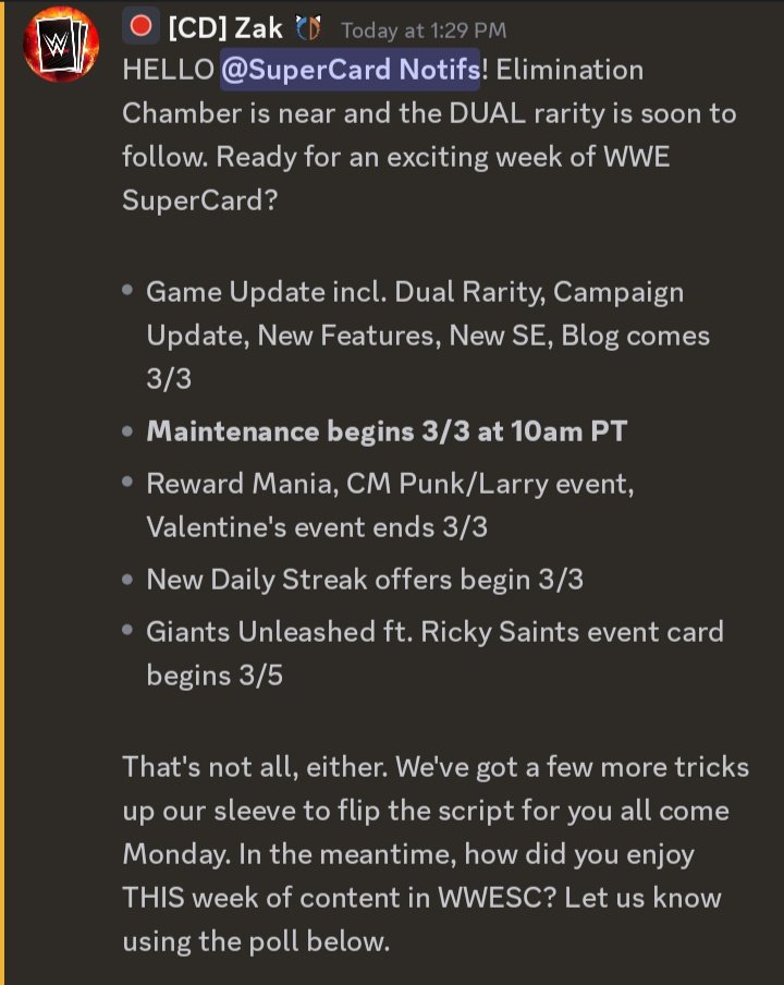 WWE SuperCard News - Updates, Information, & More tweet media