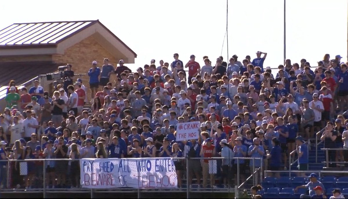 Free Beer -> Omahawks @ Hoglund -> Bar band TONIGHT! -> Texas Tech tomorrow

It’s a great fucking day to be a Jayhawk #CrankTheHog

<a href="/thesandbar/">The Sandbar</a> 10:00pm
<a href="/TheWagonWheel/">The Wagon Wheel</a>  patio 10:40pm
<a href="/KUbullwinkles/">THE BULL</a> 11:00
<a href="/JayhawkCafe/">The Hawk</a> 11:20