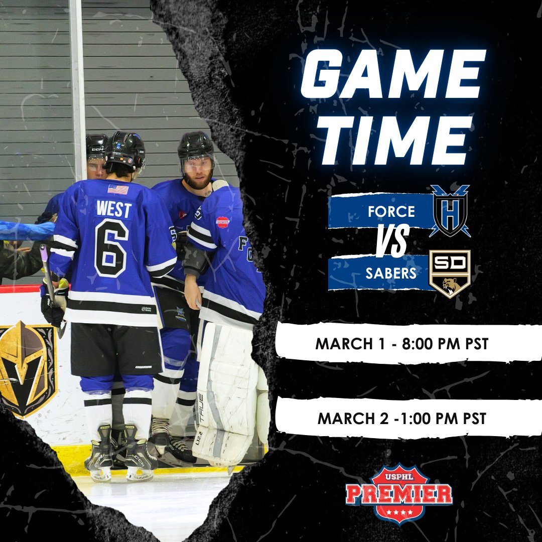 We’re packing up and heading to San Diego for two big games against the <a href="/usphlsabers/">San Diego Sabers</a>! The mission? Bring home some W’s 💪 

Who’s tuning in to FloHockey.tv watch the battle go down? 👀🏒

#USPHL #HendersonForce #AwayGame
