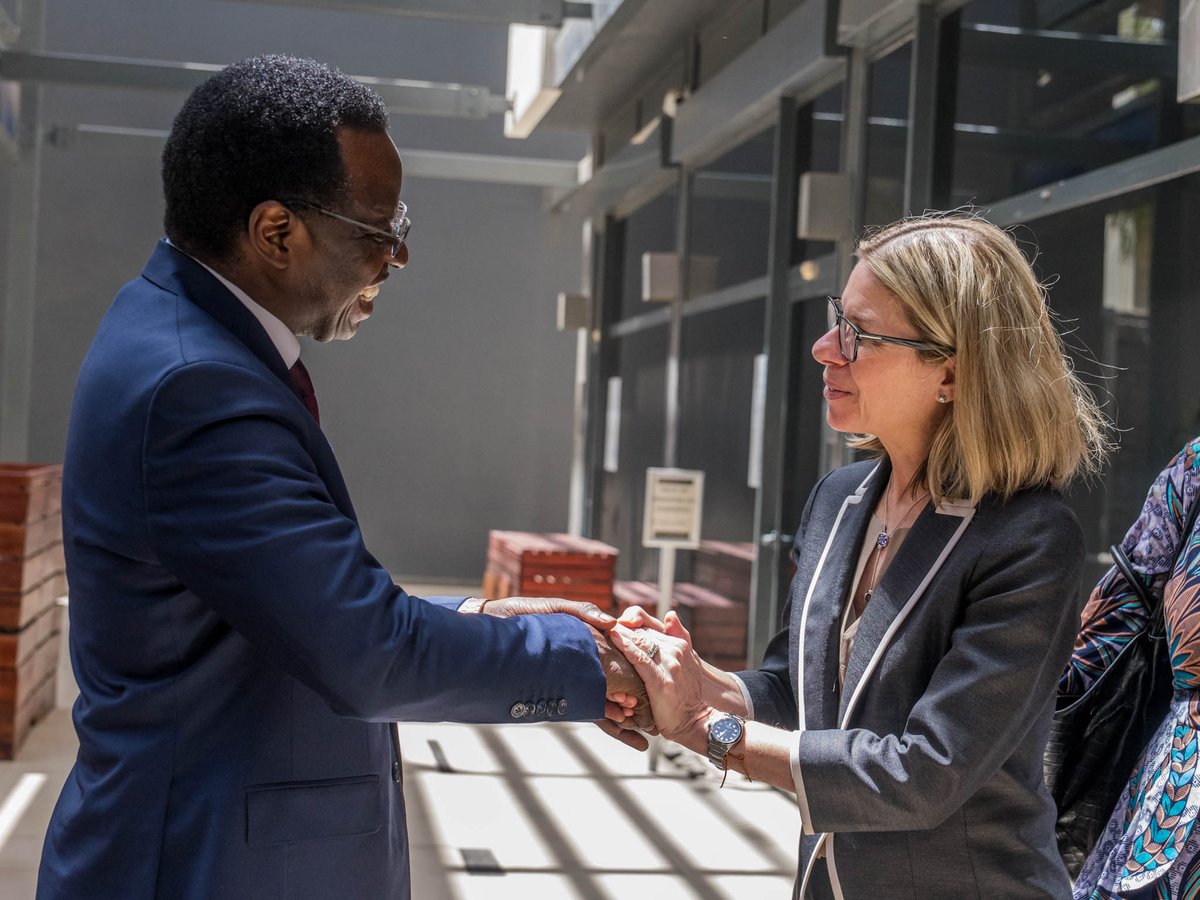 I appreciated discussing the government’s reform program with Ministers Diba <a href="/mfb_sn/">Ministère des Finances et du Budget</a>, <a href="/Mabouba_Diagne_/">Dr Mabouba Diagne</a>, <a href="/serignegdiop/">Dr. Serigne Guèye DIOP</a> &amp; @SAllALioune20.

We are ready to accompany Senegal in reaching new milestones made possible by increasing productivity, efficiency &amp; transparency.