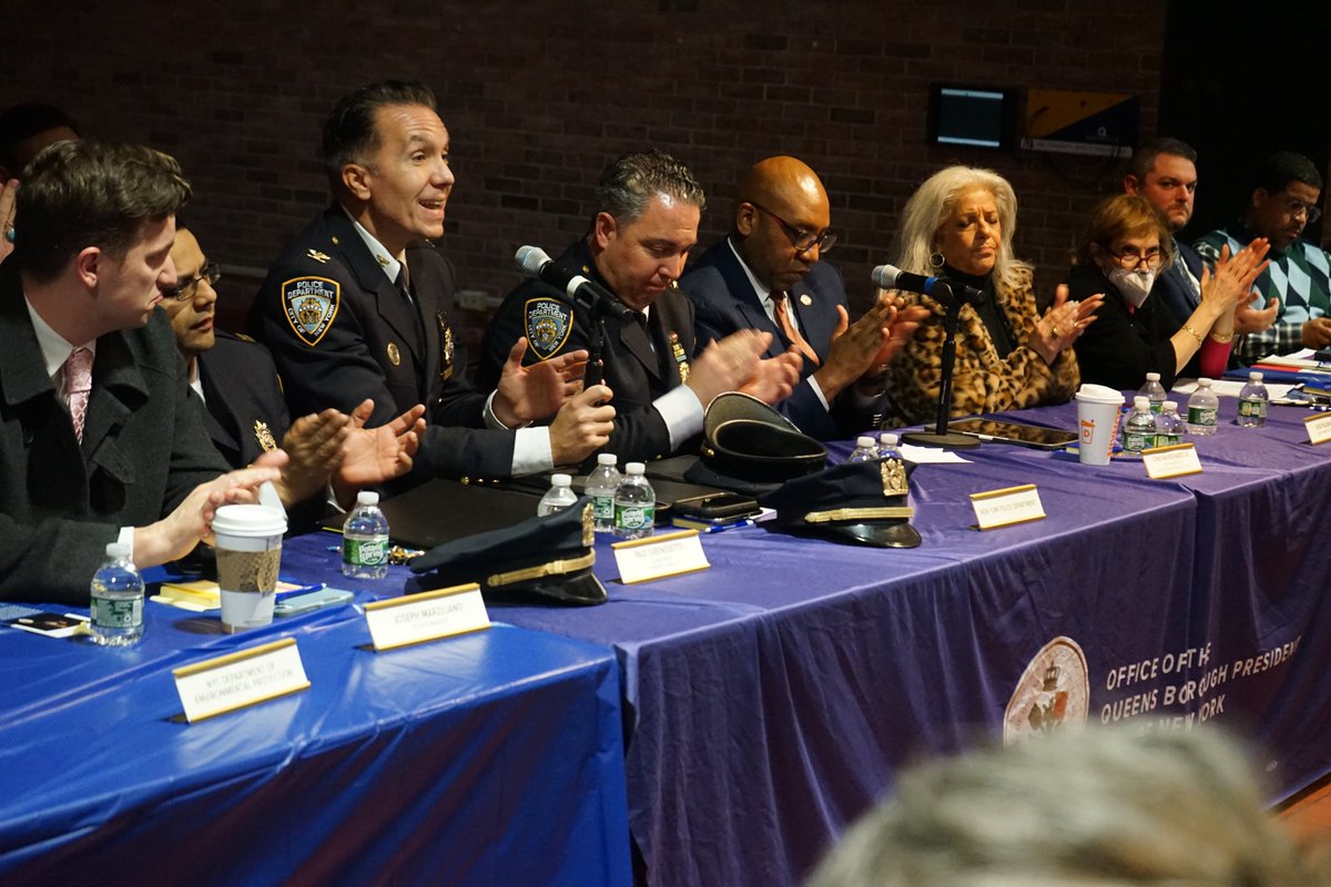 From public safety to education to energy bills, there was no topic that went uncovered.

Grateful to spend the evening addressing area concerns with <a href="/CMvpaladino/">Councilwoman Vickie Paladino</a>, the <a href="/NYPD109Pct/">NYPD 109th Precinct</a>, the <a href="/NYPD111Pct/">NYPD 111th Precinct</a> and all our city agency partners. This is how we build stronger communities.