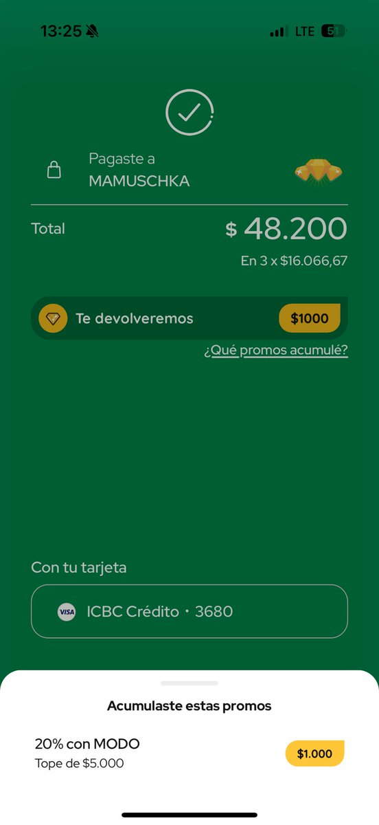 matimot's tweet photo. @MODO_Arg por qué el 20% de $48.200 es $1.000 https://t.co/tMknIiQ7CM