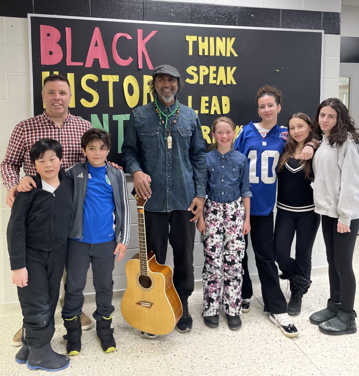 Thank you to Waleed Abdulhamid International Musician and Artist for entertaining the Primary classes this morning! The gift of music filled the library! 🎶🎸