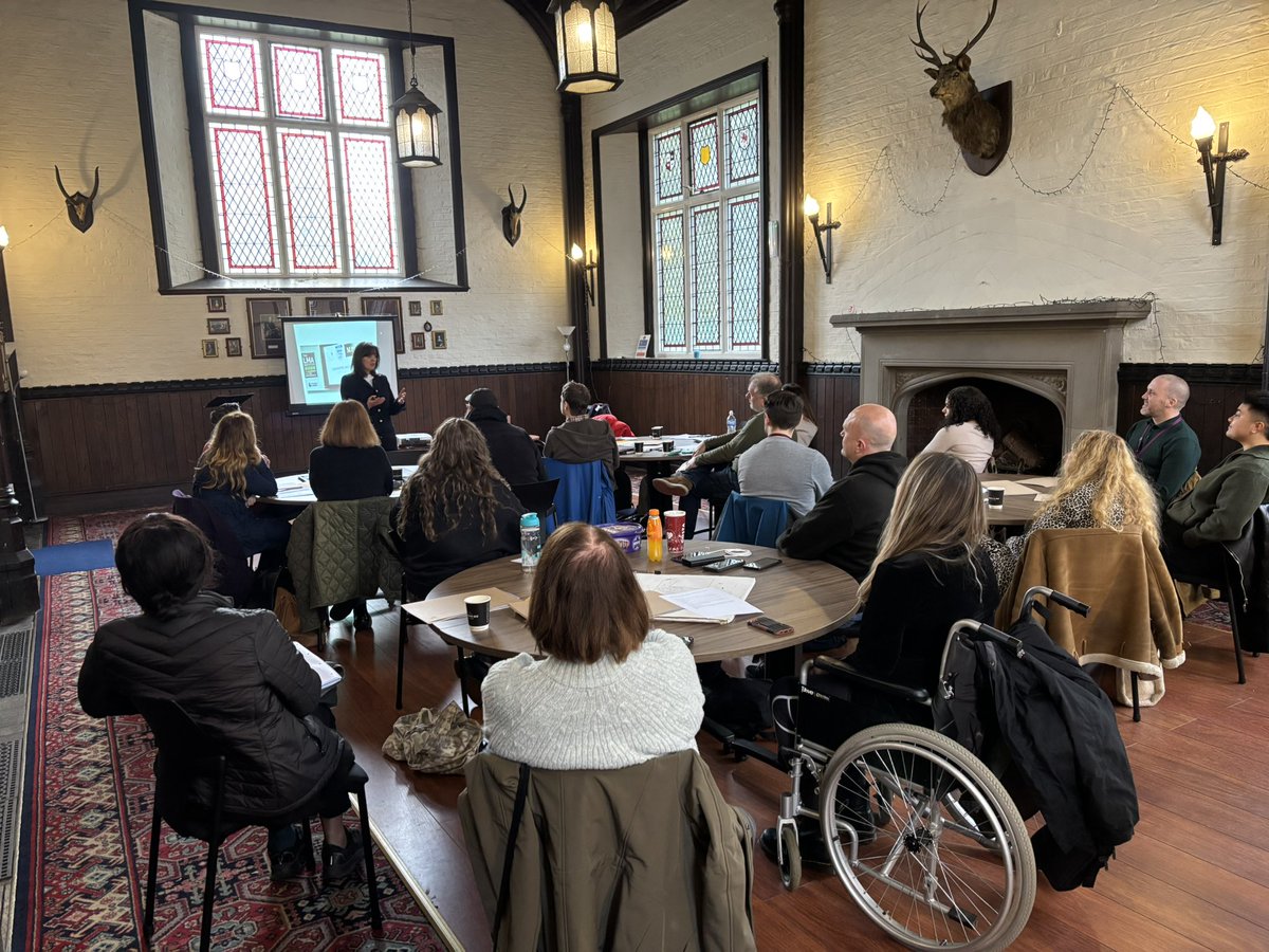 JohnRooManc's tweet photo. An inspirational @ManCityCouncil Neighbourhoods Directorate Health &amp; Wellbeing Ambassadors workshop today with colleagues. Included a session from @McrStress on energy for health and wellbeing, discussion on our plans and a visit to the incredible @BlossomMcr at Wythenshawe Park https://t.co/AMvzmAKUq9