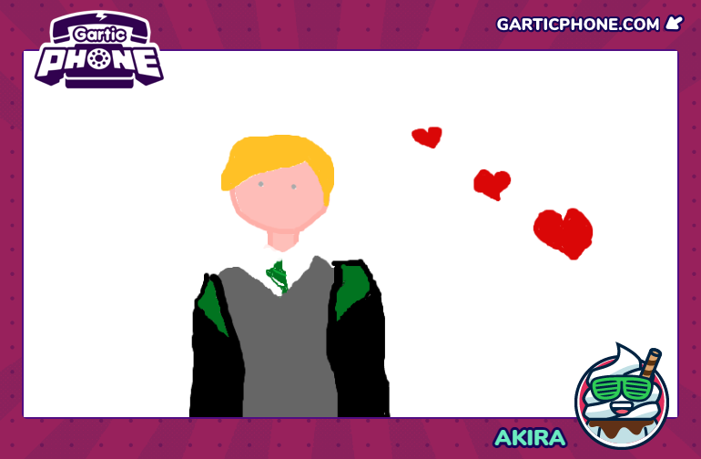 Aki_kaii's tweet photo. Not much of a masterpiece but, I love it <3 
#garticphone https://t.co/6mVpO2Uffc