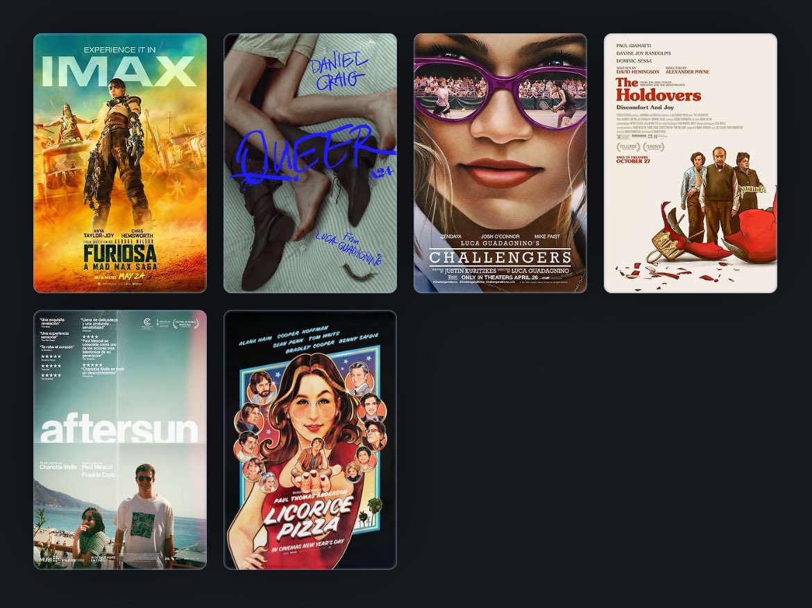 tdrewfilms's tweet photo. My 5/5s of the decade https://t.co/VZoIs7CGmF