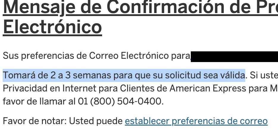 GSMgo's tweet image. De 2 a 3 semanas para darse de baja de un mailing list al que nunca te suscribiste...

De risa.