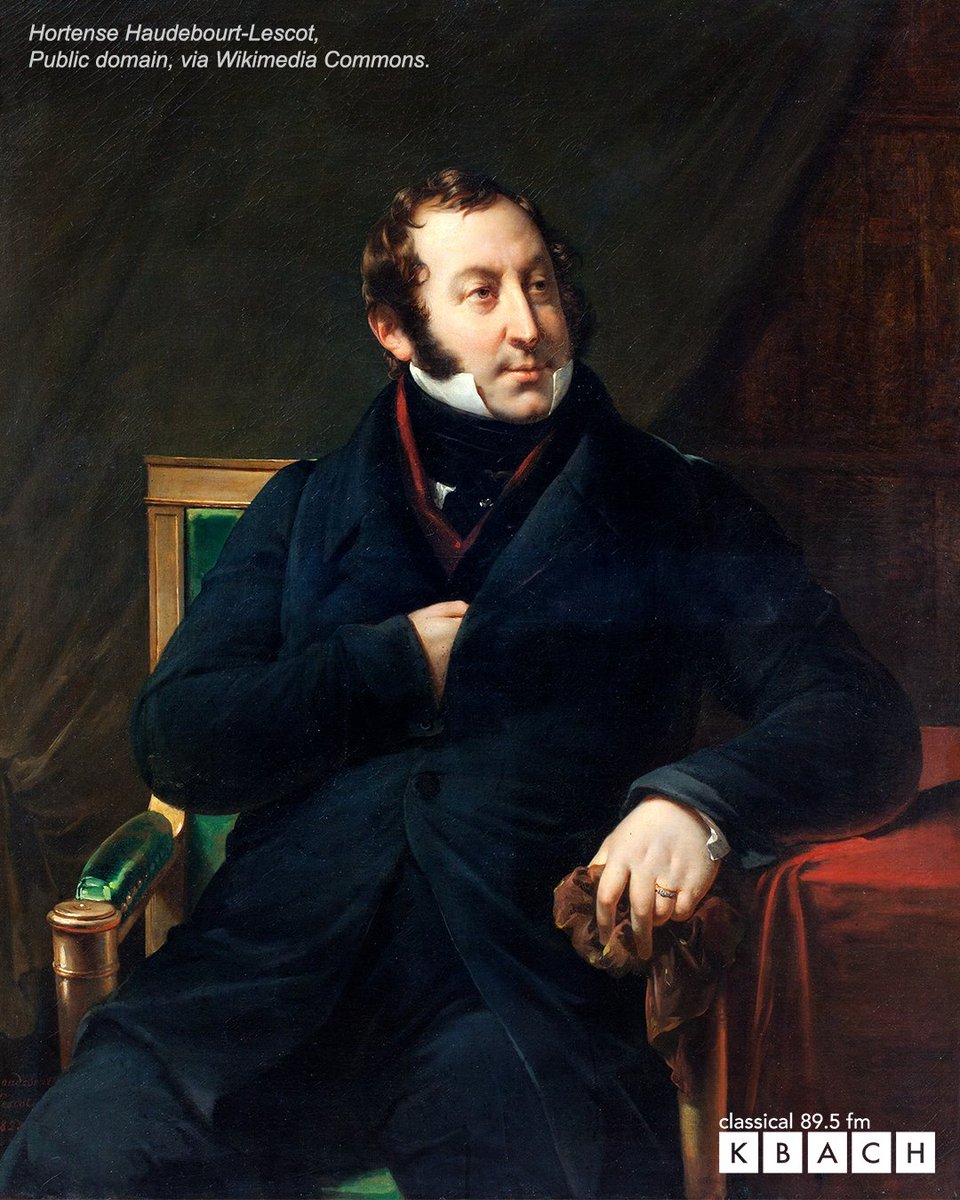 Happy (sort of) birthday to Gioachino Rossini! 🎉 Born on Leap Day in 1792, the William Tell Overture composer liked to joke that he only had a birthday every four years. No wonder some called him "the eternally young composer!" 🎭🎶
