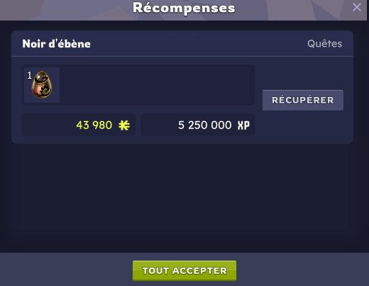 Au tour de l'ébène