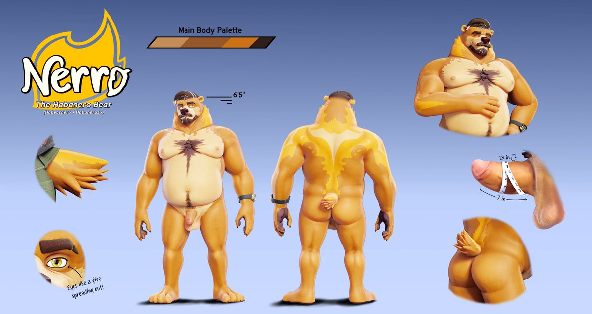 SmashingAfterDark (@smashnafterdark) on Twitter photo His NSFW ref....showing off a bit of everything....model file is to scale as well...! Give or take cause of conversions... His auction is now live! If interested, please bid on the main auction post: <a href="/SmashingRenders/">Smashing ( 1/3 )</a>
I won't be checking here for bids to keep things organized. His NSFW ref....showing off a bit of everything....model file is to scale as well...! Give or take cause of conversions... His auction is now live! If interested, please bid on the main auction post: <a href="/SmashingRenders/">Smashing ( 1/3 )</a>
I won't be checking here for bids to keep things organized.