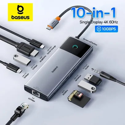 lamorimpromos's tweet image. QUALIDAE BASEUS !
 
🔹[Imposto Incluso] Hub Baseus 10gbps usb c

🚨 R$ 169   | #AliExpress 

🛒 s.click.aliexpress.com/e/_oEpg3vi

#Baseus #HubUSB