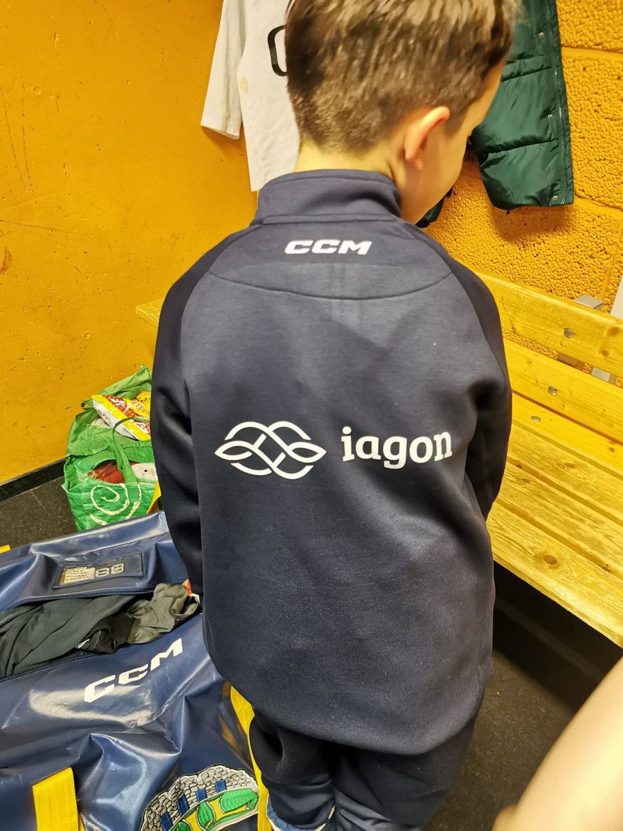 New sponsor for the Hamar kids hockey league.