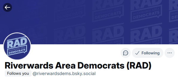 Riverwards Area Democrats - RAD tweet media