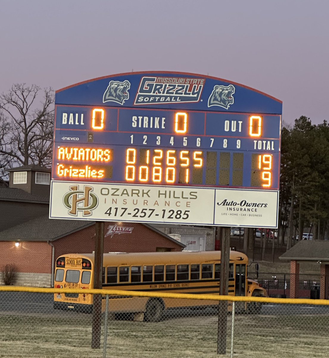 🚨🚨🚨Record Alert🚨🚨🚨

✈️  19 runs in yesterday’s Game 2 vs MO-State West Plains breaks the school record for Most Runs scored in a game. #TakeFlight #Team2