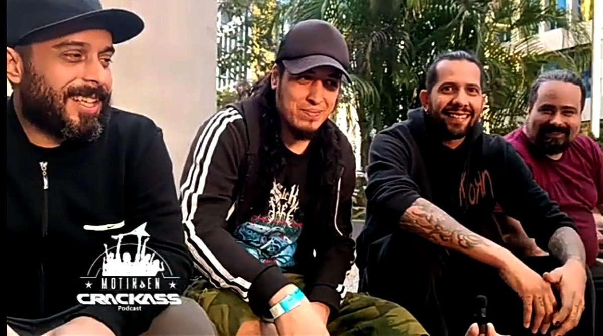 Ya pueden disfrutar de nuestra entrevista completa junto a nuestros amigos de Motin en crackass agradecidos por la difusión ‼️

youtu.be/RmFbx9RAe00

Dejanos tu comentario y comparte 🤘🏻
