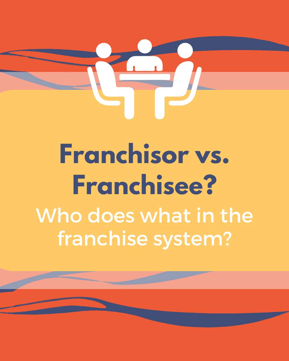 Franchising works when franchisors &amp; franchisees play their roles:
🔹 Franchisors build the system &amp; train
🔹 Franchisees invest &amp; operate locally
🔹 Success comes from collaboration

📖 Learn more: blog.johnnyfranchise.com/franchisor-and…