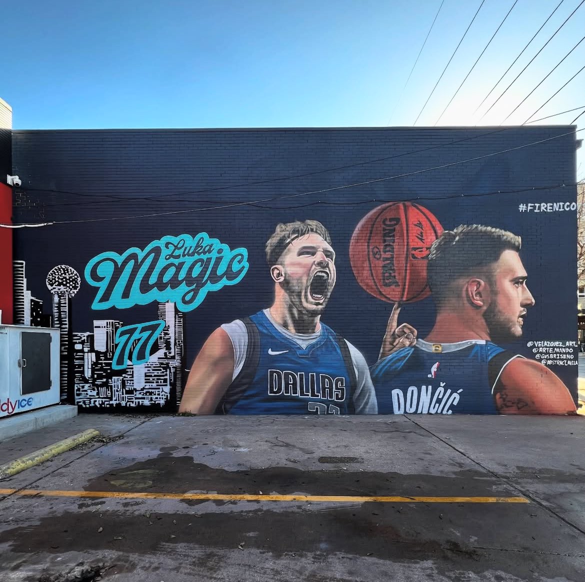 A few MFFL’s just painted this mural in Dallas to honor Luka Doncic 💙

(via velazquez_art_/IG)