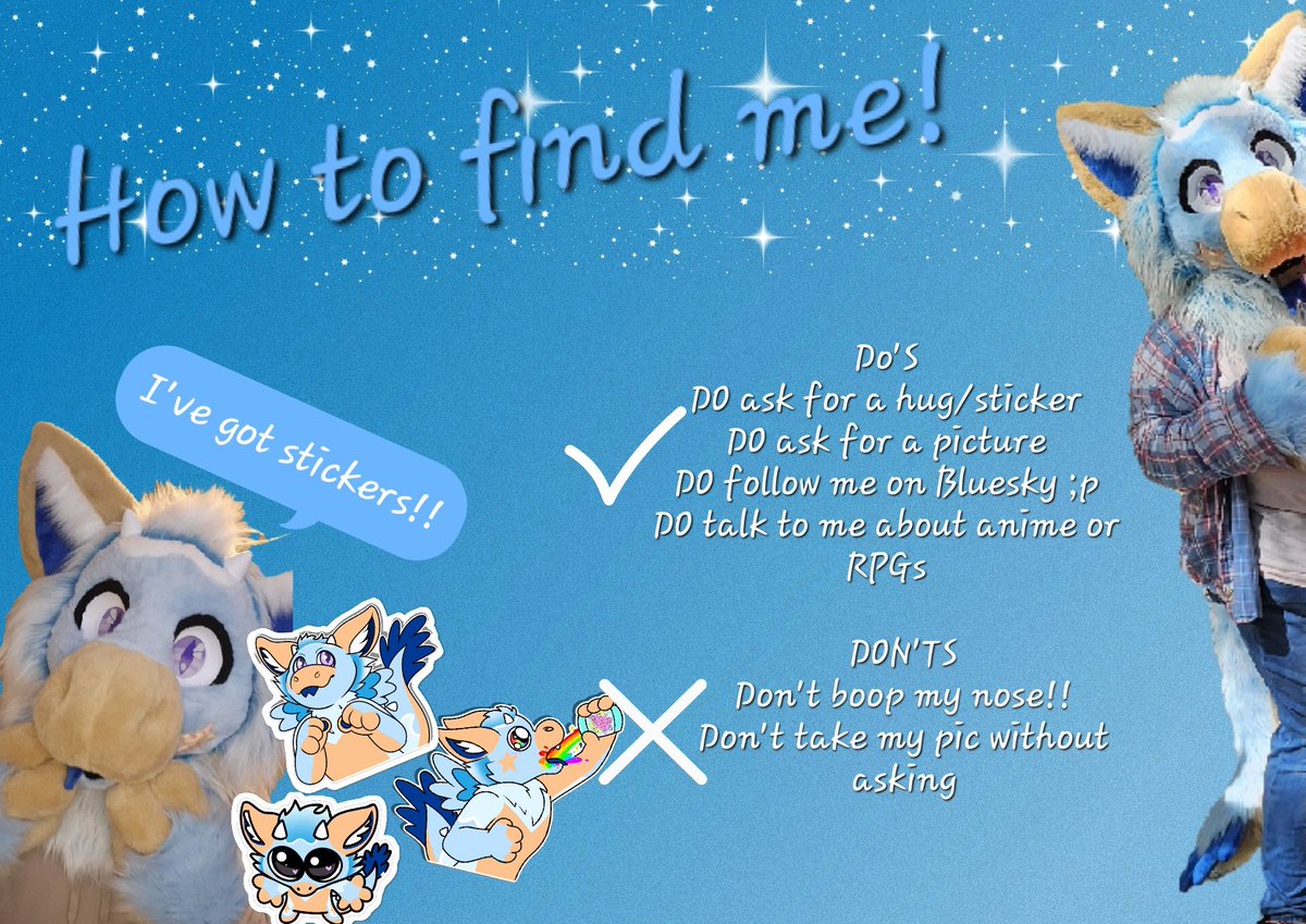 LucaWish⭐️ (@lucasqueakz) on Twitter photo It's Fursuit Friday and I just got washed and brushed out!! I'll be at <a href="/BewhiskeredCon/">Bewhiskered 2026: Whisker World Arcade</a> next weekend and figured I'd share my Find Me! Come up for stickers, pics, and wishes!! 🌟💫🌠 It's Fursuit Friday and I just got washed and brushed out!! I'll be at <a href="/BewhiskeredCon/">Bewhiskered 2026: Whisker World Arcade</a> next weekend and figured I'd share my Find Me! Come up for stickers, pics, and wishes!! 🌟💫🌠