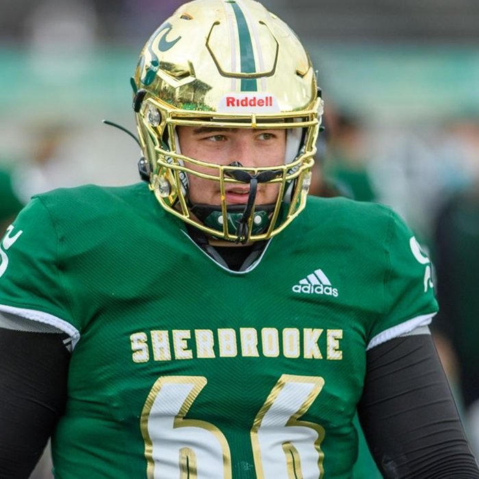 Alex McComb (@alexmmccomb) on Twitter photo Among skill-position players at Friday's CFL Invitational Combine, UofT RB Luka Stoikos had the most 225-lb bench press reps with 27. Sherbrooke OL Anthony Horth had the most of anyone with 41, tying for 2nd-best in CFL Combine history.
📸 <a href="/UofTBluesFB/">Varsity Blues Football</a>, <a href="/USherbrooke/">Université de Sherbrooke</a> Among skill-position players at Friday's CFL Invitational Combine, UofT RB Luka Stoikos had the most 225-lb bench press reps with 27. Sherbrooke OL Anthony Horth had the most of anyone with 41, tying for 2nd-best in CFL Combine history.
📸 <a href="/UofTBluesFB/">Varsity Blues Football</a>, <a href="/USherbrooke/">Université de Sherbrooke</a>