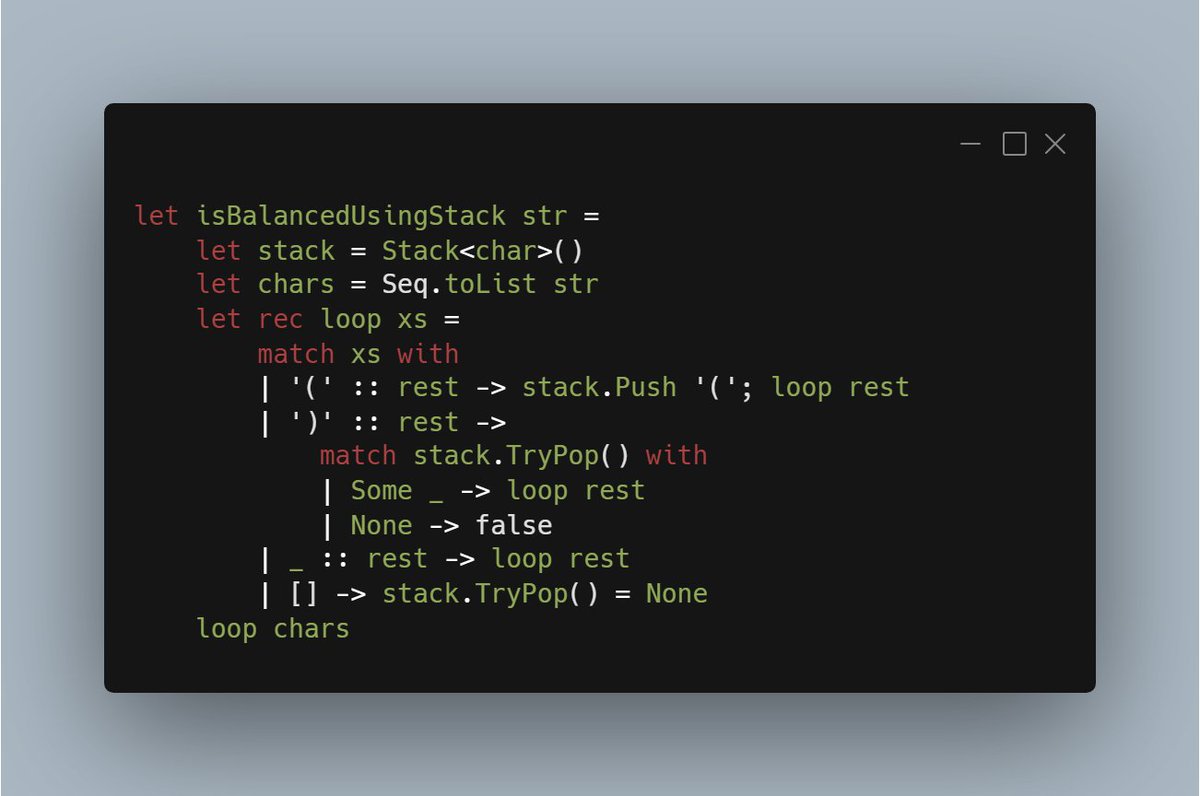 jonas1ara's tweet image. Well, well, well. We have a problem, implementing this stack explicitly in #fsharp.
