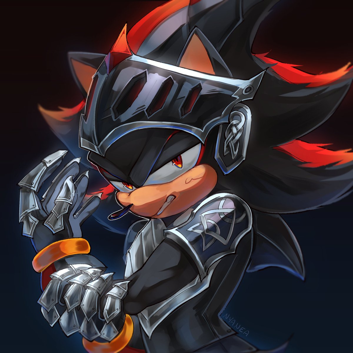 my first offering of shadow 🫴

#ShadowTheHedgehog #shadow