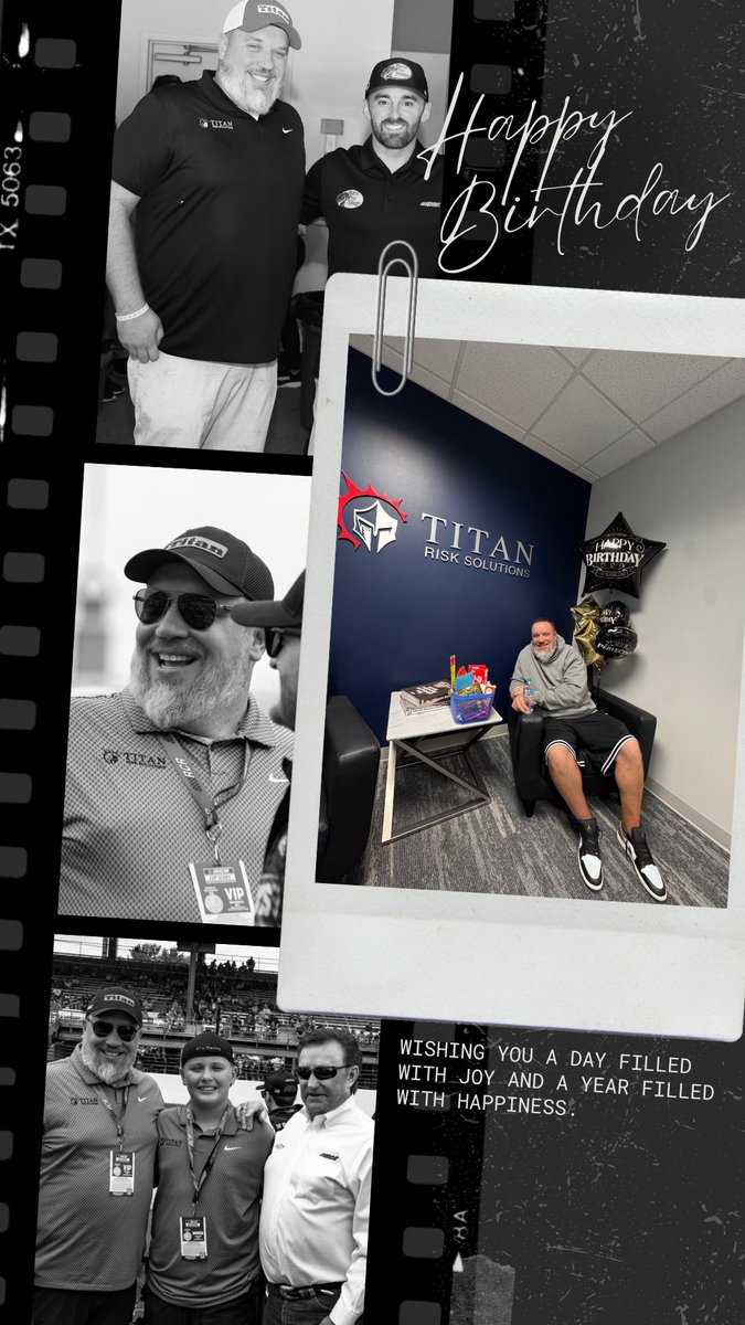 Happy birthday to the backbone of Titan! Our president Tim Smith! Join us in wishing him the best day!