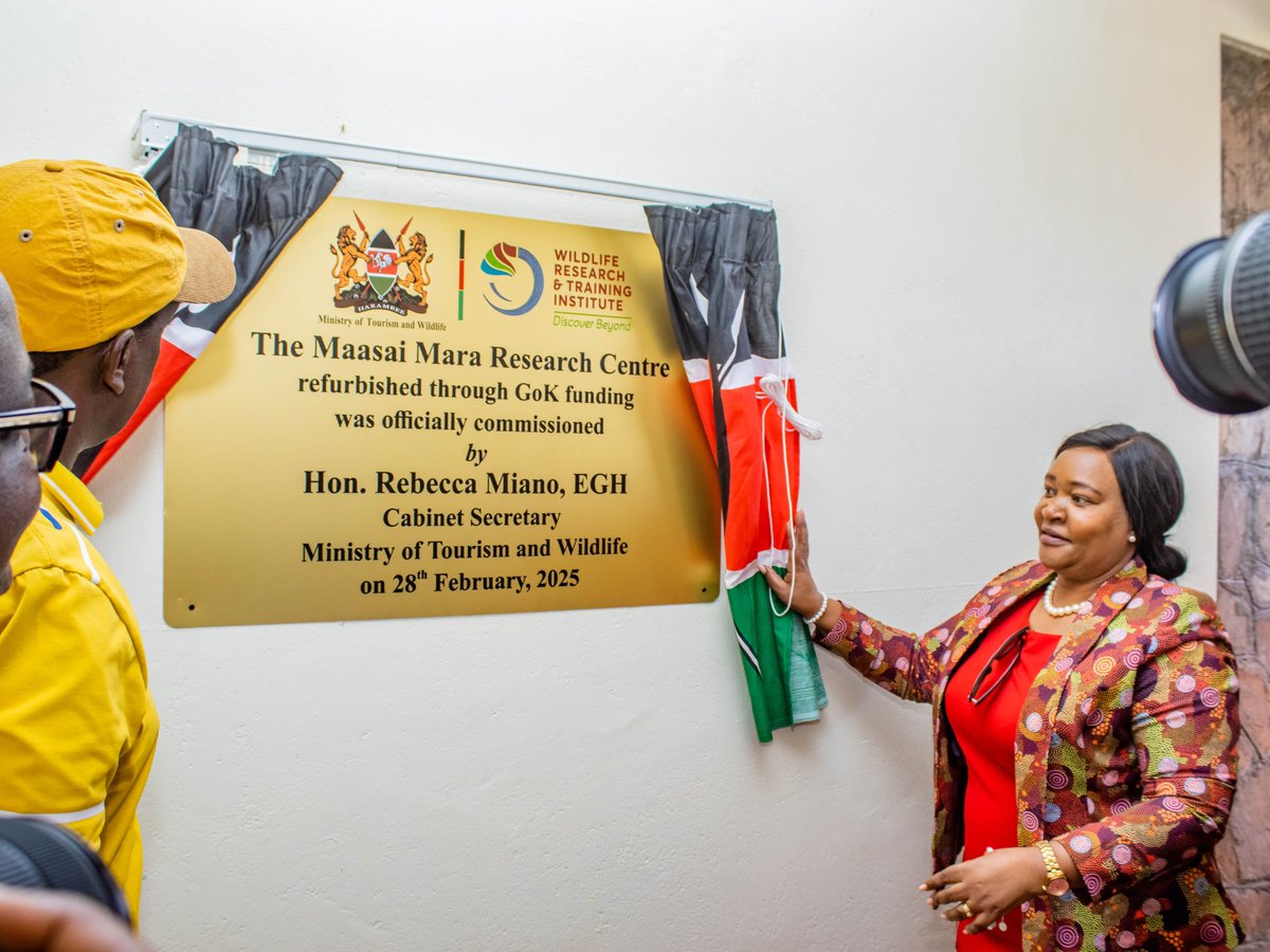 The Institute  has marked a significant milestone today with the commissioning of the newly-refurbished Maasai  Mara Research Centre, which is set to become a premier hub for wildlife research and training. 

This milestone underscores the Institute’s commitment to advancing