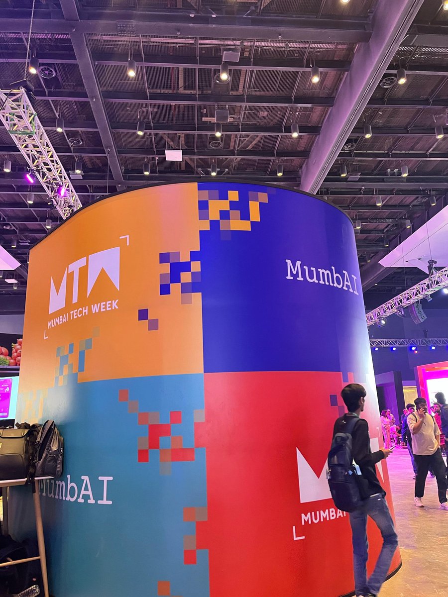 HeyFromNandini_'s tweet image. 📍Mumbai Tech Week 

#mumbaitechweek #ai