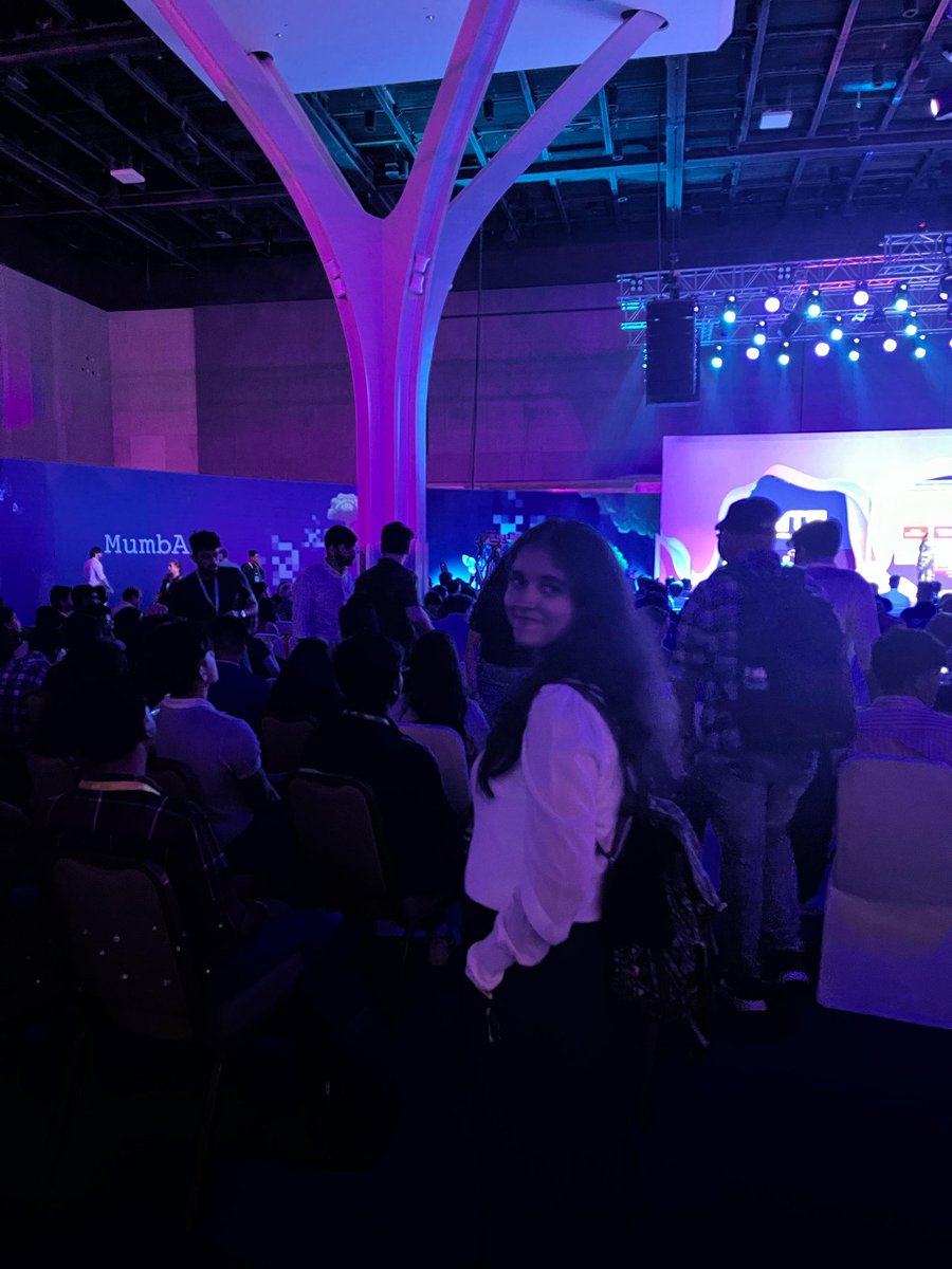 HeyFromNandini_'s tweet image. 📍Mumbai Tech Week 

#mumbaitechweek #ai