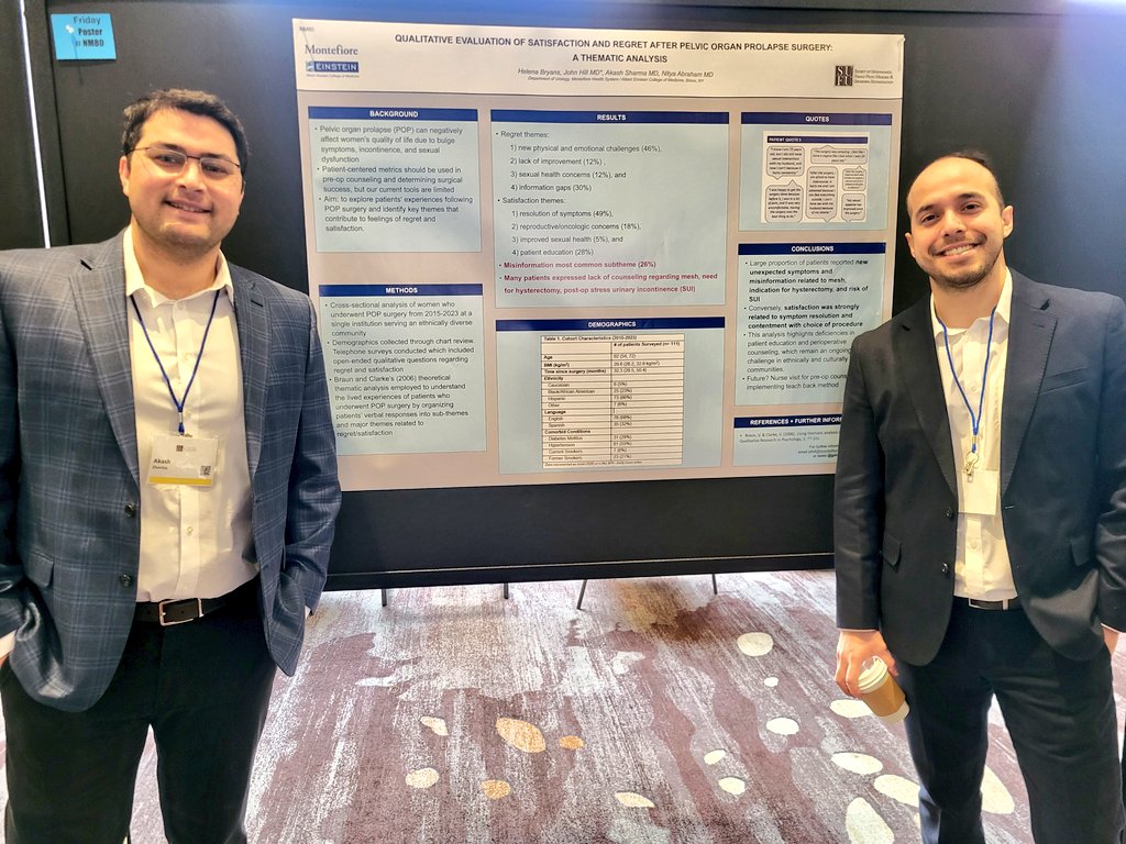 Proud of our <a href="/MontefioreUro/">MontefioreUrology</a> team at #SUFU25 ##SUFU2025!