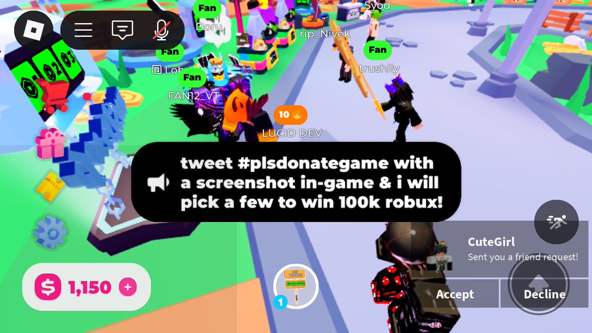 #plsdonategame eeeee