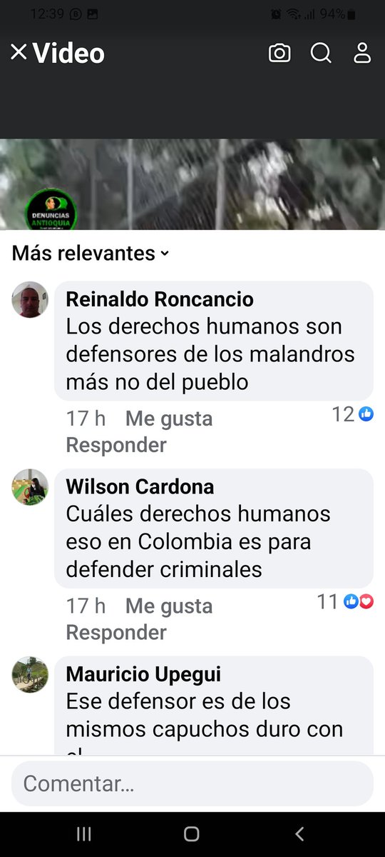 Esto es lo que hay cambiar, la forma como se estigmatiza el concepto....solo leyendo los comentarios se observa como los ciudadanos tienen como ddhh
.
<a href="/AlcaldiadeMed/">Alcaldía de Medellín</a> <a href="/GobAntioquia/">Gobernación de Antioquia</a> <a href="/ConsejeriaDDHH/">Consejería DDHH 🇨🇴</a>