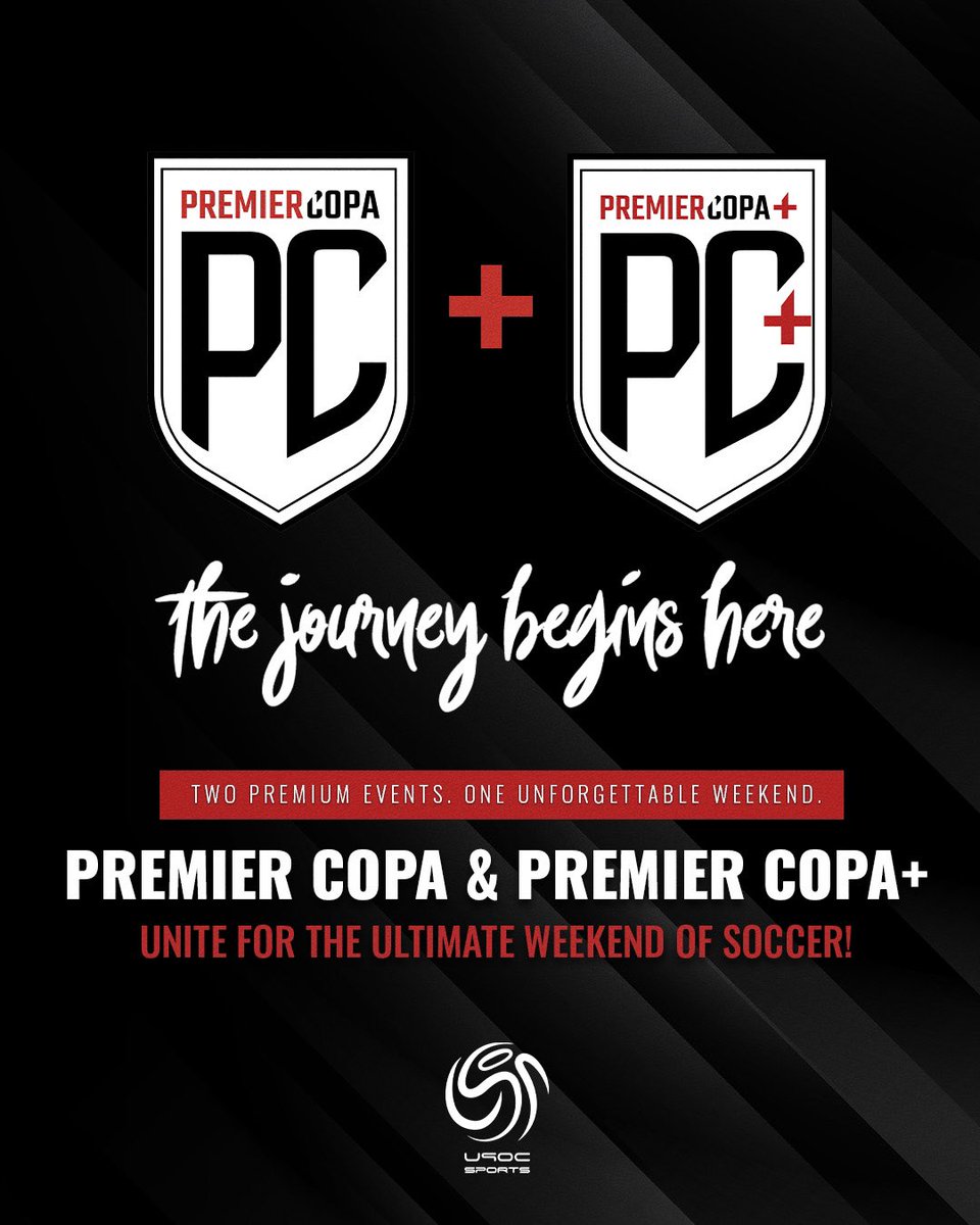 Premier Copa &amp; Premier Copa+ Unite for an Unforgettable Weekend🌟 Champions earn automatic entry into next year’s Premier SuperCopa or SUPERCOPA+!

📆June 5-8, 2025
📍Dallas, TX

🔗Register today: linktr.ee/U90Csports?utm…