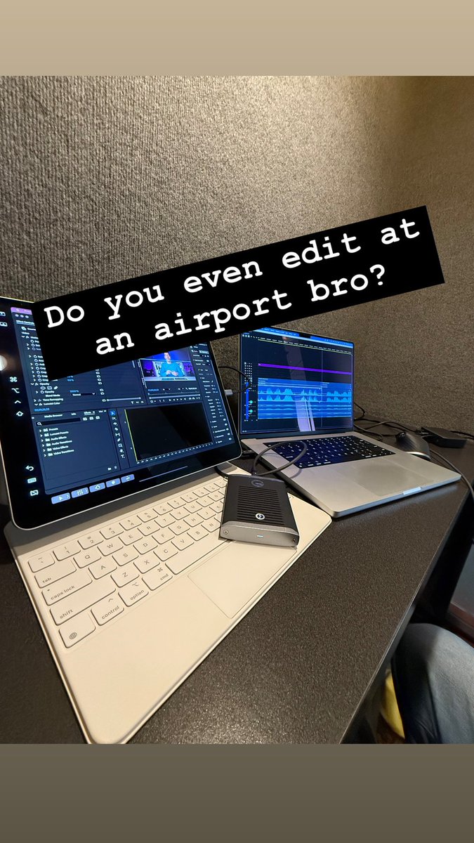 Hour delay sounds like an hour of editing to me 🤷🏻‍♂️ - bonus.