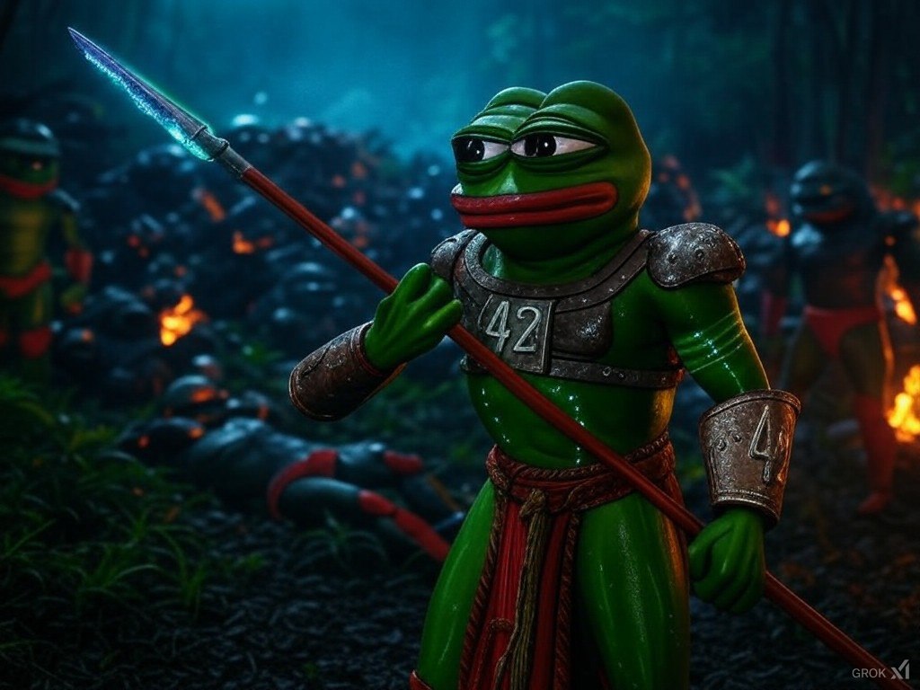 Wea_lth_XM's tweet photo. @Ashcryptoreal KM already following the trend and bouncing up hard
@kekius42maximus 
The pepe of Solana will lead the bull run charge. 
FThrNpdic79XRV6i9aCWQ2UTp7oRQuCXAgUWtZR2cs42 https://t.co/QgOL0JhZq1