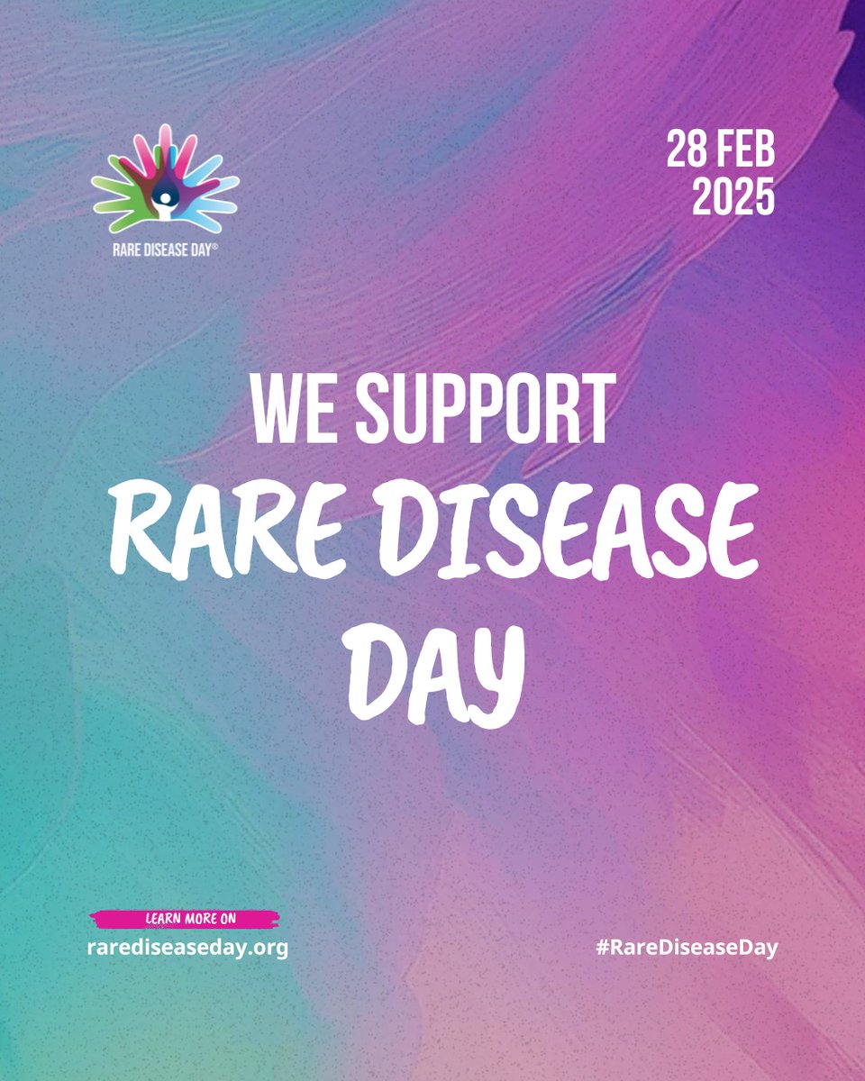 ern_bond's tweet photo. 💜🌍 Today, we honor Rare Disease Day! 🌍💜

We stand in solidarity with the 300 million people around the world living with rare diseases. 

Your story matters. Your advocacy matters. Your voice matters.

Learn more: https://t.co/rUqvycw3XR

#RareDiseaseDay #LightUpForRare https://t.co/V49hmycVNO