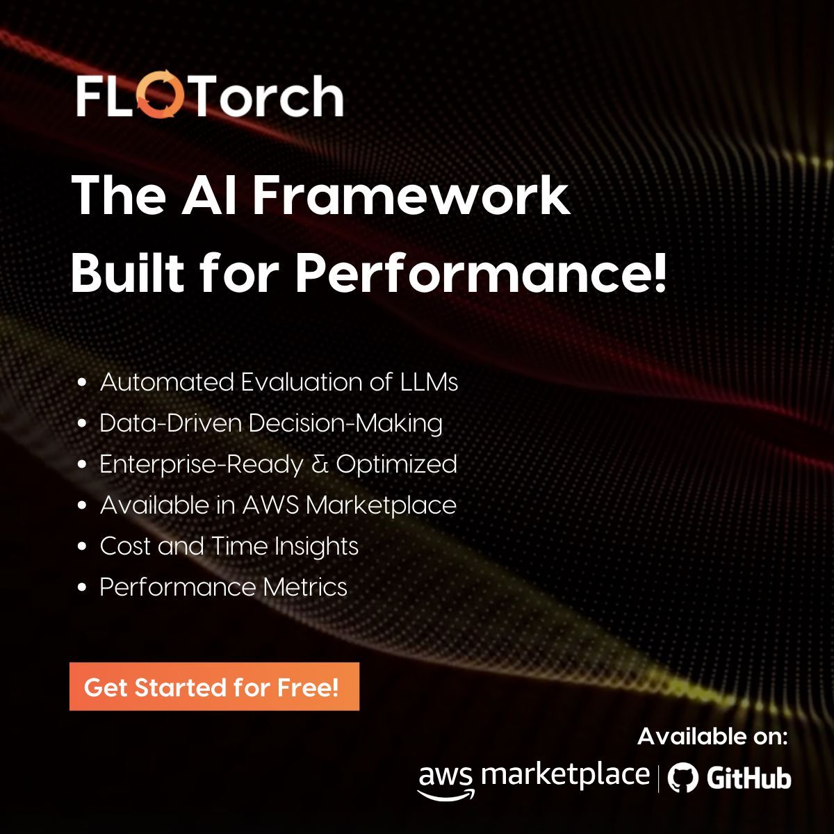 flo_torch_ai's tweet image. 🚀 Building AI models just got faster and easier! ⚡

Whether you&apos;re scaling up deep learning projects or optimizing model deployment, FloTorch is designed to maximize efficiency without the hassle.

Get started here: buff.ly/4kdRtH7

#flotorch #ai #machinelearning