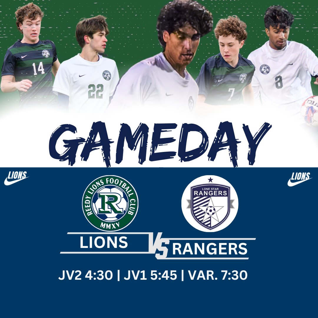 Reedy Men's Soccer (@reedysoccer) on Twitter photo 🆚 <a href="/LSHSRangers/">Lone Star Rangers</a>
⏰ JV2 4:30 | JV 5:45 | Varsity 7:30
🏟️ <a href="/ReedySoccer/">Reedy Men's Soccer</a>
🎟 tickets.friscoisd.org
#SWAG | <a href="/ReedySoccer/">Reedy Men's Soccer</a> | #TXHSSOC 🆚 <a href="/LSHSRangers/">Lone Star Rangers</a>
⏰ JV2 4:30 | JV 5:45 | Varsity 7:30
🏟️ <a href="/ReedySoccer/">Reedy Men's Soccer</a>
🎟 tickets.friscoisd.org
#SWAG | <a href="/ReedySoccer/">Reedy Men's Soccer</a> | #TXHSSOC