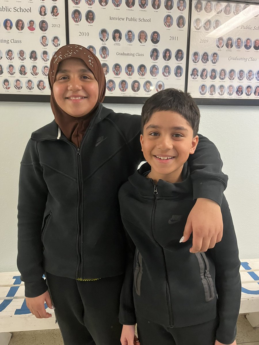 Harrismusic4's tweet image. Twin day @TDSB_IonviewPS  check out the weekly wrap up tomorrow for more pictures! @MillerCaise @SaraGogani