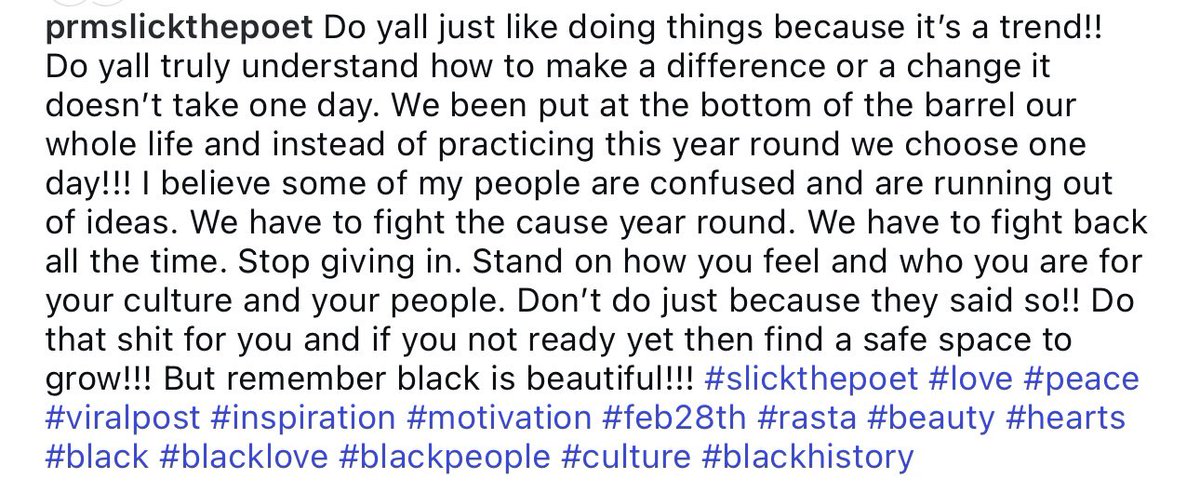 PRMSlickThePoet's tweet image. black is beautiful!!! #slickthepoet #love #peace #viralpost #inspiration #motivation #feb28th #rasta #beauty #hearts #black #blacklove #blackpeople #culture #blackhistory #standtogether #push -
