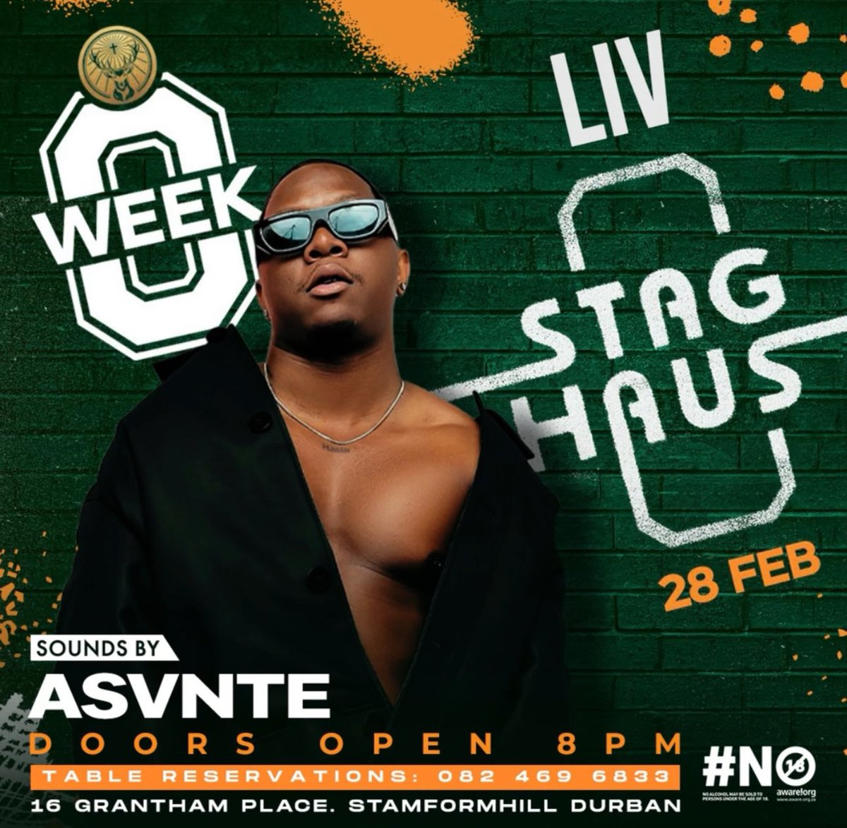 krugersville's tweet image. What a lineup man , LIV Durban really made sure that Durban pulls out its finest of the town 🔥🔥🔥😮‍💨 #JägermeisterSA #BestNights #OWeek