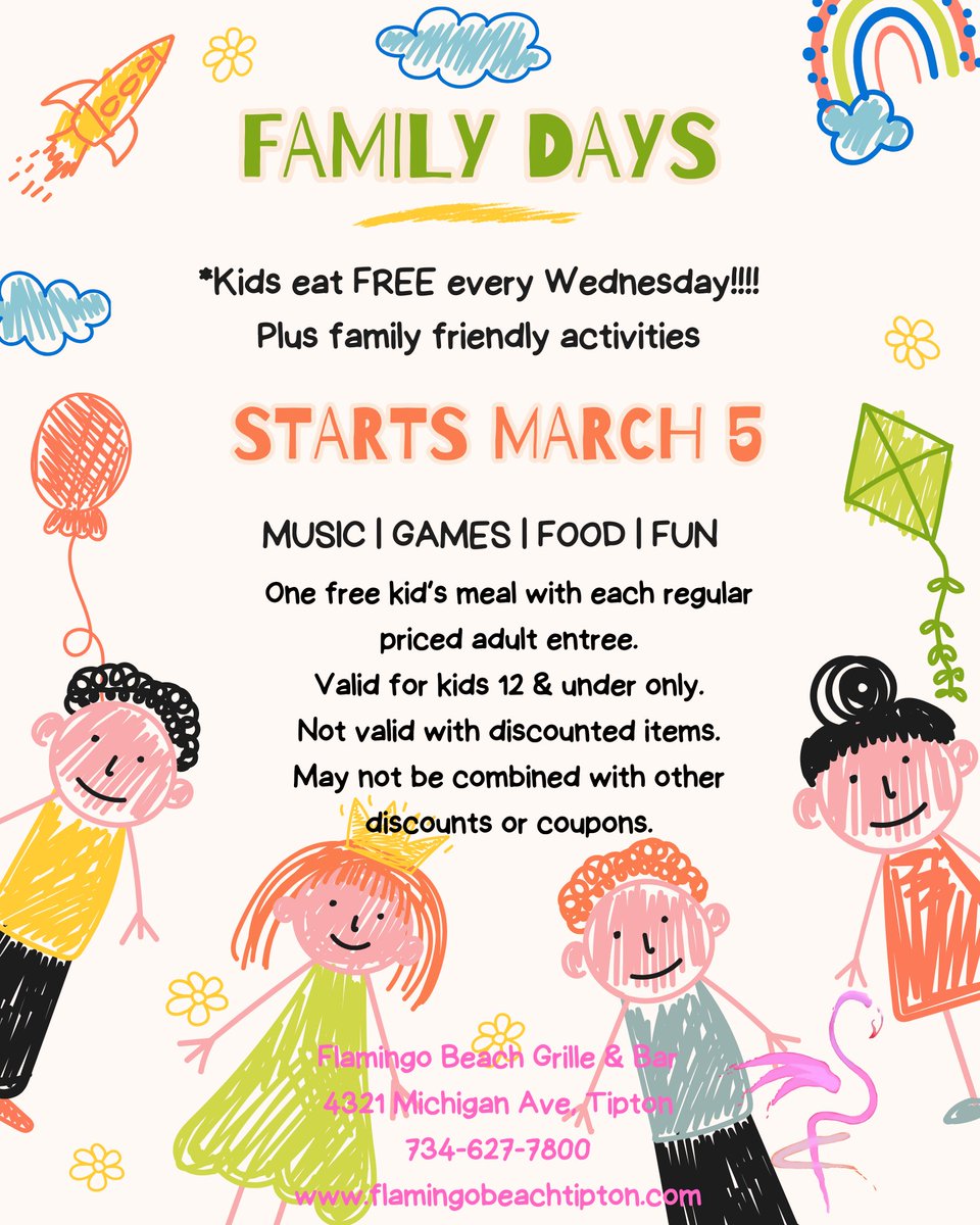 Kids eat Free. <a href="/ClintonMIEl/">Clinton Elementary</a> <a href="/CMSredwolves/">Clinton Middle School</a> <a href="/ccs_super/">CCS~Supt.</a>. #AD