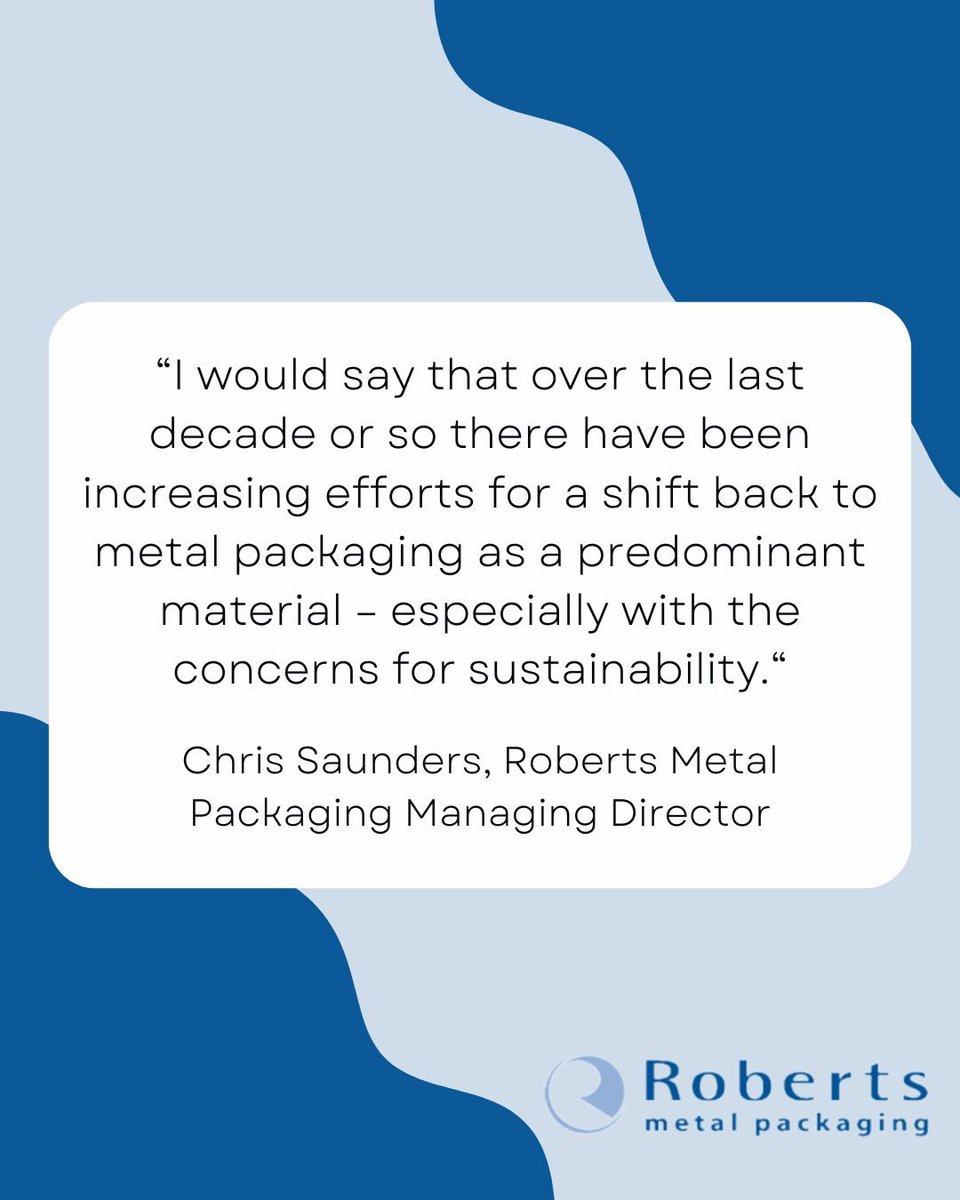 Our Managing Director, Chris, talking about the changes he has seen during his career in the #metalpackaging industry.

The latest blog in our Spotlight series discusses the importance of Chris’s role &amp; the challenges the metal #packaging industry face:

roberts-metpack.co.uk/blog/