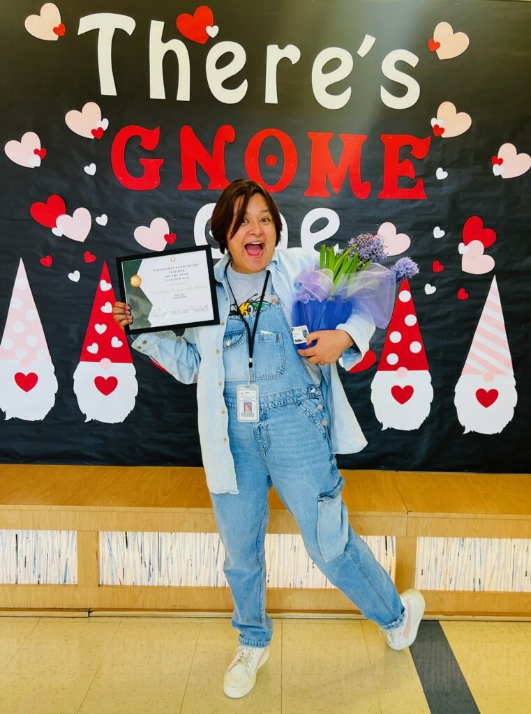 Kathy Piland (@kathypiland) on Twitter photo Congratulations to our <a href="/DES_Hornets/">Daugherty Elementary</a> teacher of the year <a href="/Mrs_ZG_/">Alejandra Zamarripa-Garcia</a> ! We are so lucky to have you here on campus! ❤️ <a href="/jrhymes2002/">Jackie Rhymes</a> <a href="/dghtymusicrocks/">Meredith Grotti</a> <a href="/gisdnews/">Garland ISD</a> <a href="/GISDTLD/">Teaching & Learning Development</a> Congratulations to our <a href="/DES_Hornets/">Daugherty Elementary</a> teacher of the year <a href="/Mrs_ZG_/">Alejandra Zamarripa-Garcia</a> ! We are so lucky to have you here on campus! ❤️ <a href="/jrhymes2002/">Jackie Rhymes</a> <a href="/dghtymusicrocks/">Meredith Grotti</a> <a href="/gisdnews/">Garland ISD</a> <a href="/GISDTLD/">Teaching & Learning Development</a>