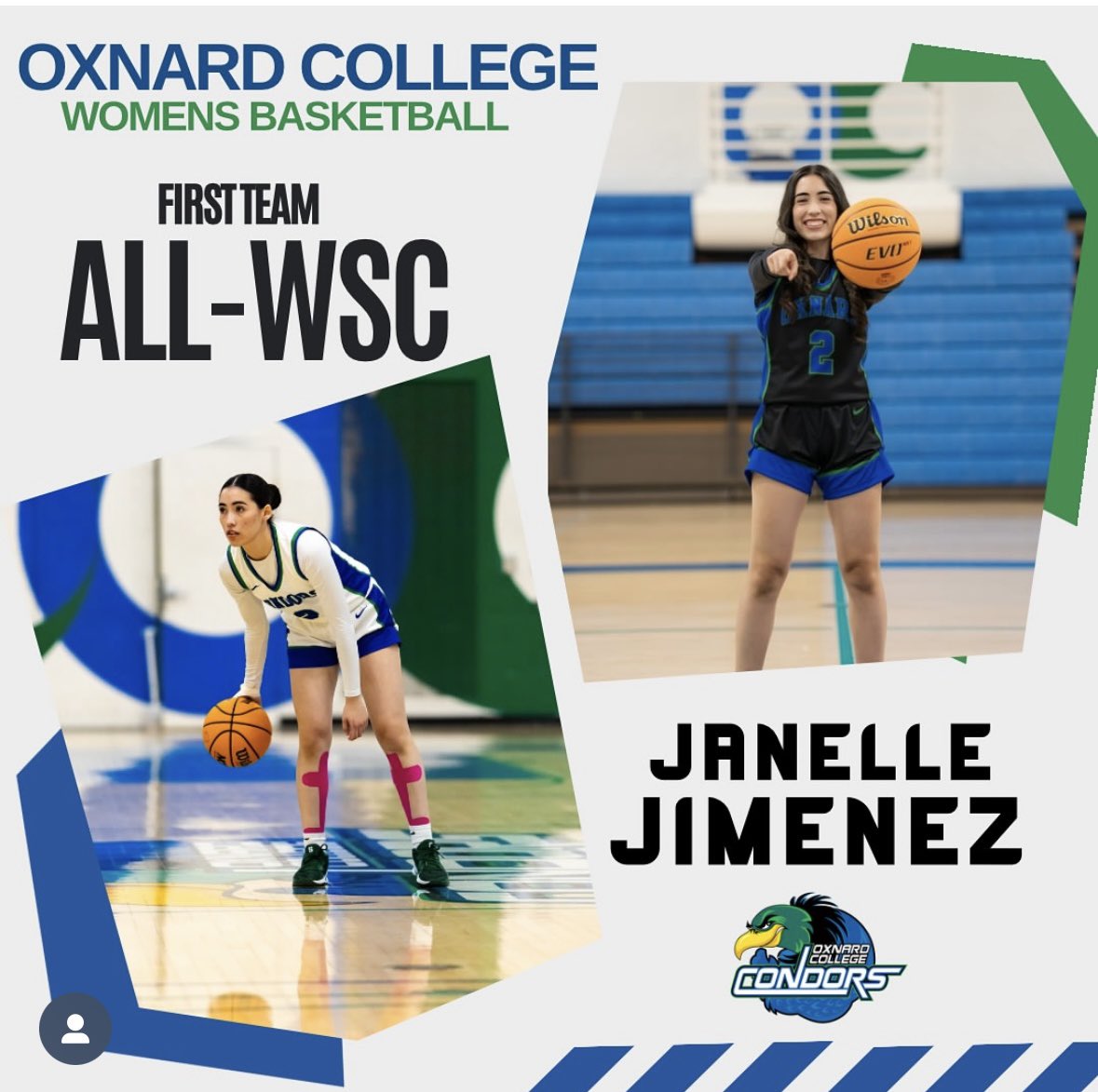 Congratulations to Buena alum Janelle Jimenez on being selected 1st team All-WSC we are all so proud of you!